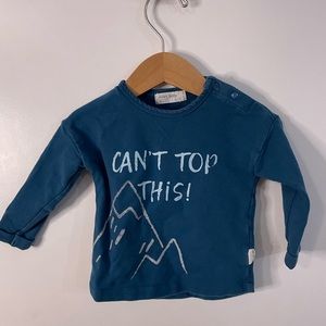 Miles Baby Sweater Blue Mountains Can’t Top This Graphic Small Shop 9m